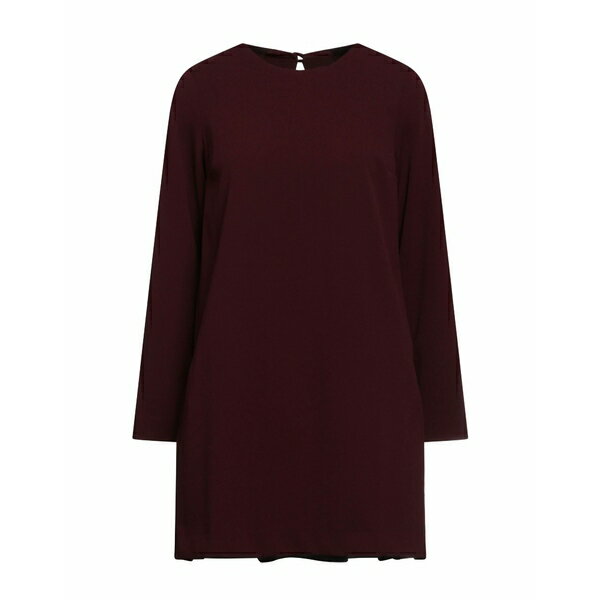 【送料無料】 マエスタ レディース ワンピース トップス Mini dresses Red