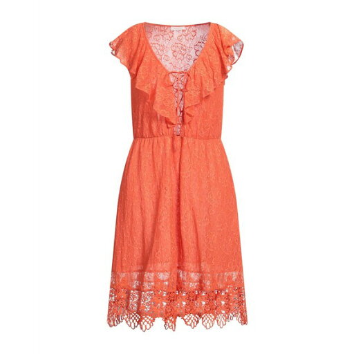 【送料無料】 フラコミーナ レディース ワンピース トップス Mini dresses Orange 【送料無料】 フラコミーナ レディース ワンピース トップス Mini dresses Orange