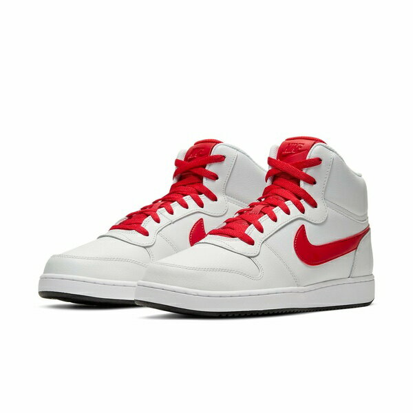 Nike ナイキ メンズ スニーカー 【Nike Ebernon Mid White/Red AQ1773-101】 サイズ US_9.5(27.5cm)