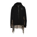 【送料無料】 ディースクエアード レディース パーカー・スウェットシャツ アウター Sweatshirts Black