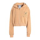 【送料無料】 モスキーノ レディース パーカー・スウェットシャツ アウター Sweatshirts Beige