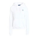 【送料無料】 ラルフローレン レディース パーカー・スウェットシャツ アウター Sweatshirts White