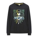 【送料無料】 ケンゾー レディース パーカー・スウェットシャツ アウター Sweatshirts Black