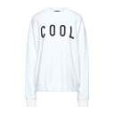 【送料無料】 ディースクエアード レディース パーカー・スウェットシャツ アウター Sweatshirts White