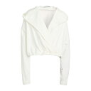 【送料無料】 トラサルディ レディース パーカー・スウェットシャツ アウター Sweatshirts White