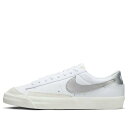 Nike ナイキ レディース スニーカー White/White/Goldsilver 【(WMNS) Nike Blazer Low '77 'White Metallic Silver' DC4769-113】 サイズ US_5.5(22.5cm)(4)
