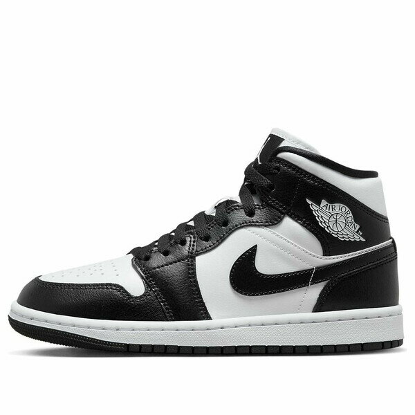 Air Jordan ジョーダン レディース スニーカー BLACK/WHITE 【(WMNS) Air Jordan 1 Mid 'Panda' DV0991-101】 サイズ US_7(24.0cm)