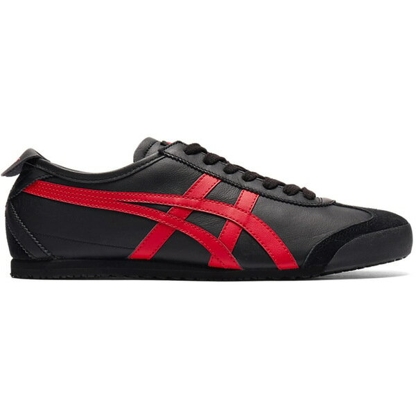 Onitsuka Tiger オニツカタイガー メンズ スニーカー 【Onitsuka Tiger Mexico 66 Black Classic Red】 サイズ US_12.5(30.5cm) Black/Classic Red