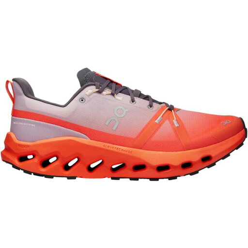 On オン メンズ スニーカー 【On Running Cloudsurfer Trail Waterproof Mauve Flame】 サイズ US_10(28.0cm) Mauve/Flame On オン メンズ スニーカー 【On Running Cloudsurfer Trail Waterproof Mauve Flame】 サイズ US_10(28.0cm) Mauve/Flame