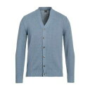 【送料無料】 フェデーリ メンズ カーディガン アウター Cardigans Azure
