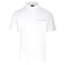 ゼニア メンズ ポロシャツ トップス Short Sleeve Polo Shirt WHITE