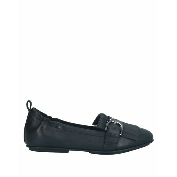 【送料無料】 フィットフロップ レディース スリッポン・ローファー シューズ Loafers Black