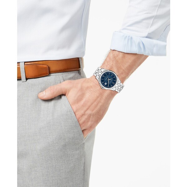 ハミルトン レディース 腕時計 アクセサリー Men's Swiss Automatic Jazzmaster Viewmatic Stainless Steel Bracelet Watch 40mm -