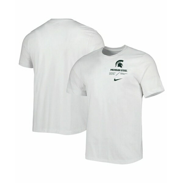 ʥ   ȥåץ Men's White Michigan State Spartans Team Practice Per...