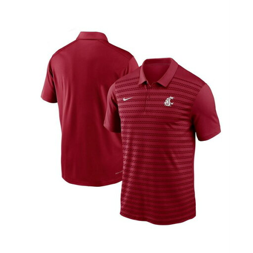 ナイキ メンズ シャツ トップス Men's Crimson Washington State Cougars 2024 Sideline Victory Coaches Performance Polo Crimson, White ナイキ メンズ シャツ トップス Men's Crimson Washington State Cougars 2024 Sideline Victory Coaches Performance Polo Crimson, White