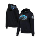プロスタンダード レディース パーカー・スウェットシャツ アウター Women's Black Carolina Panthers Local Patch Pullover Hoodie Black