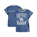 47ブランド レディース Tシャツ トップス Women's Royal Kentucky Wildcats Sound Up Maya Cutoff T-sh...