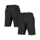 ミッチェル&ネス メンズ カジュアルパンツ ボトムス Men's Black Golden State Warriors French Terry Tonal Fleece Shorts Black(4)