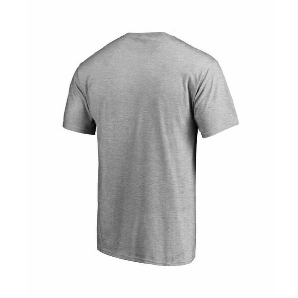 ファナティクス メンズ シャツ トップス Men's Heathered Gray Auburn Tigers In Bounds T-shirt Heathered Gray