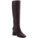 ダナ キャラン ニューヨーク レディース ブーツ シューズ Women's Cana Knee High Block Heel Boots Brown