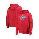 ニューエラ メンズ パーカー・スウェットシャツ アウター Men's Red Miami Marlins City Connect Pullover Hoodi...
