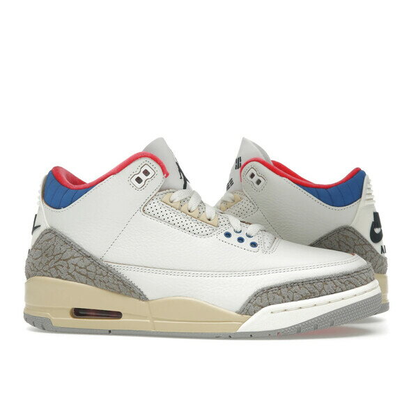 Jordan ジョーダン メンズ スニーカー 【Jordan 3 Retro Seoul 2.0】 サイズ US_12(30.0cm) White/Black/Sport Royal/Challenge Red/Pale Vanilla/College Grey