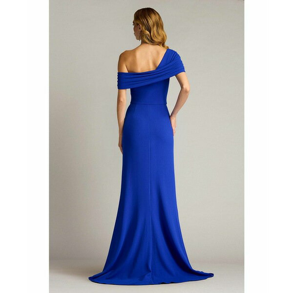 タダシショージ レディース ワンピース トップス Drea Waterfall Flounce Gown Mystc