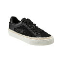 マークフィッシャー レディース スニーカー シューズ Women's Spryng Round Toe Casual Sneakers Black Lace