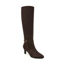 ライフストライド レディース ブーツ シューズ Guild Wide Calf Knee High Dress Boots Dark Chocolate Mic...