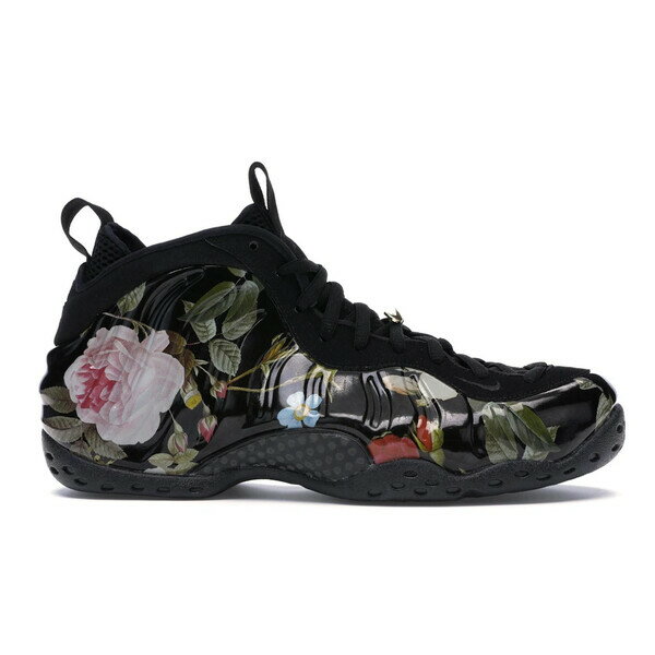 Nike ナイキ メンズ スニーカー 【Nike Air Foamposite One Floral】 サイズ US_9(27.0cm) Black/Black-White