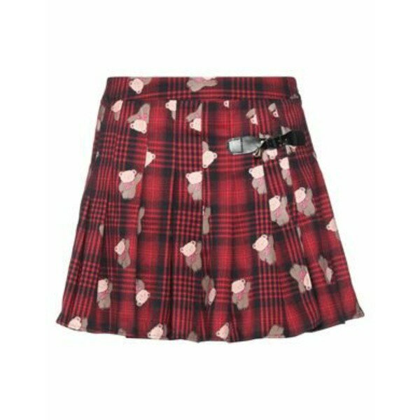 【送料無料】 コンタット レディース スカート ボトムス Mini skirts Red