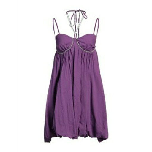 【送料無料】 ヴィコロ レディース ワンピース トップス Mini dresses Purple 【送料無料】 ヴィコロ レディース ワンピース トップス Mini dresses Purple