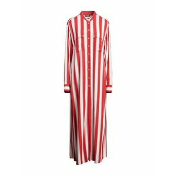 【送料無料】 バルマン レディース ワンピース トップス Maxi dresses Red