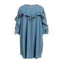【送料無料】 ロザナ レディース ワンピース トップス Mini dresses Blue