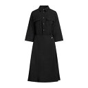 【送料無料】 アグノラ レディース ワンピース トップス Midi dresses Black
