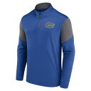 ファナティクス メンズ ジャケット＆ブルゾン アウター Florida Gators Fanatics Branded Primary QuarterZip Top Royal 2