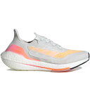 adidas アディダス レディース スニーカー 【adidas UltraBoost 21】 サイズ US_W_8.5W White Acid Orange (Women 039 s)