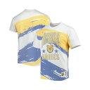 ミッチェル&ネス メンズ シャツ トップス Men's White North Carolina A&T Aggies Paintbrush Sublimated T-shirt White