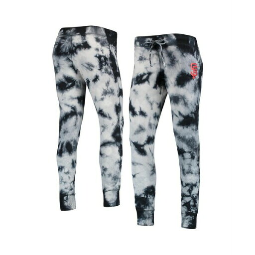 ニューエラ レディース カジュアルパンツ ボトムス Women's Black San Francisco Giants Tie-Dye Jogger Pants Black ニューエラ レディース カジュアルパンツ ボトムス Women's Black San Francisco Giants Tie-Dye Jogger Pants Black