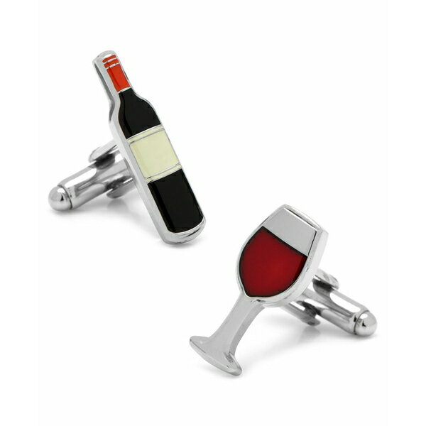 カフリンクス メンズ ピアス・イヤリング アクセサリー Wine and Bottle Cufflinks Multi