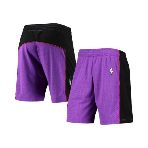 ミッチェル&ネス メンズ カジュアルパンツ ボトムス Men's Purple Toronto Raptors Hardwood Classics Primary Logo Swingman Shorts Purple ミッチェル&ネス メンズ カジュアルパンツ ボトムス Men's Purple Toronto Raptors Hardwood Classics Primary Logo Swingman Shorts Purple