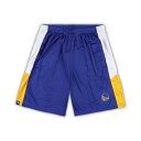 ファナティクス メンズ カジュアルパンツ ボトムス Men's Royal Golden State Warriors Big and Tall Champion Rush Practice Shorts Royal(4)