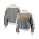 ゲームデイ レディース パーカー・スウェットシャツ アウター Women's Gray Tennessee Volunteers Make it a Mock ...