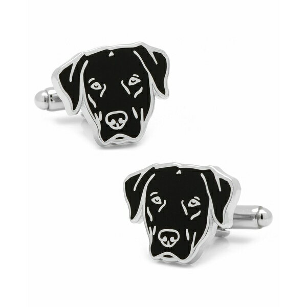カフリンクス メンズ ピアス・イヤリング アクセサリー Labrador Cufflinks Black