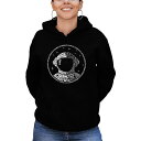 エルエーポップアート レディース パーカー・スウェットシャツ アウター Women's Word Art I Need My Space Astronaut H...