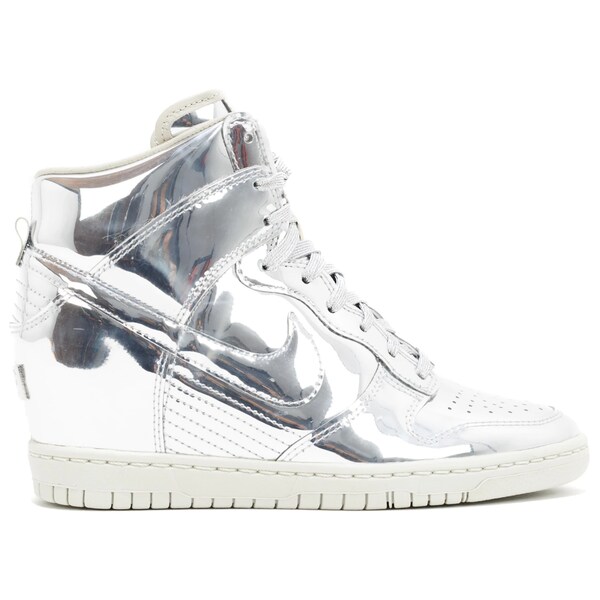 Nike ナイキ レディース スニーカー 【Nike Dunk Sky Hi Liquid Silver (Women's)】 サイズ US_7.5(24...