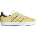 adidas アディダス レディース スニーカー 【adidas Gazelle Almost Yellow Oat (Women's)】 サイズ US_9(26.0cm) Almost Yellow/Oat/Maroon(4)