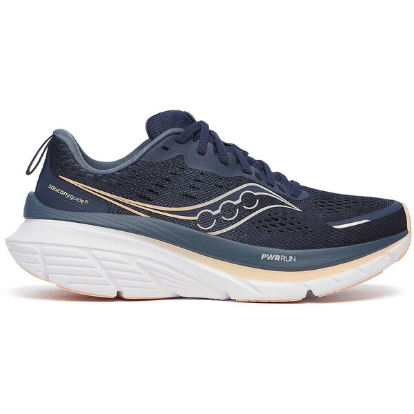 Saucony サッカニー レディース スニーカー 【Saucony Guide 18 Navy Apricot (Women's)】 サイズ US_W..