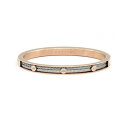 シャリオール レディース ブレスレット・バングル・アンクレット アクセサリー Forever Eternity Stainless Steel Bangle Rose Gold-Tone, Stainless Steel