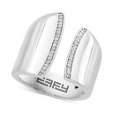 GtB[ RNV fB[X O ANZT[ EFFY&reg; Diamond Wide Cuff Ring (1/10 ct. t.w.) in Sterling Silver Sterling Silver